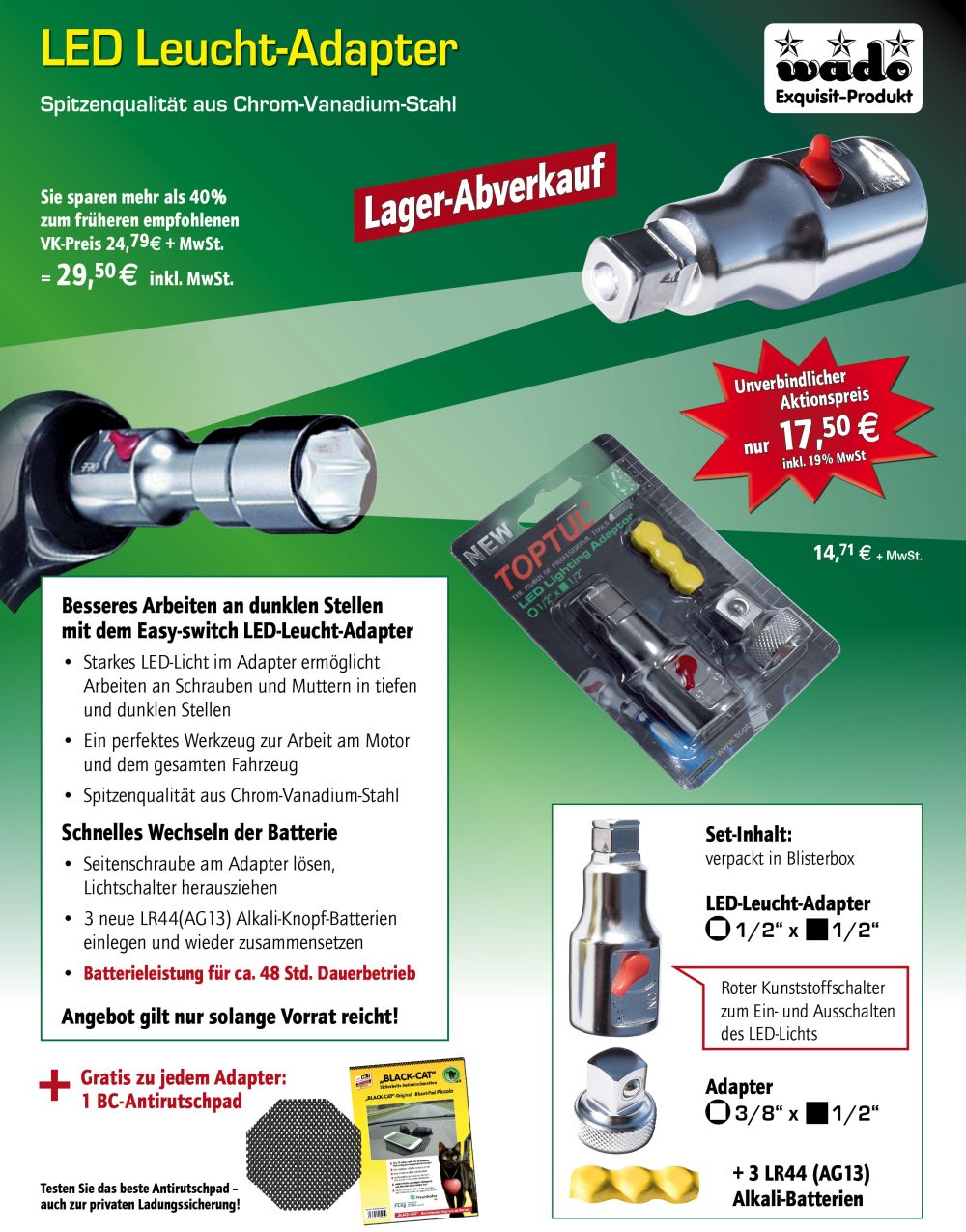 LED-Leucht-Adapter